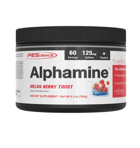 PEScience Alphamine Premium Enerygy & Thermogenic 180g - CLUMPED