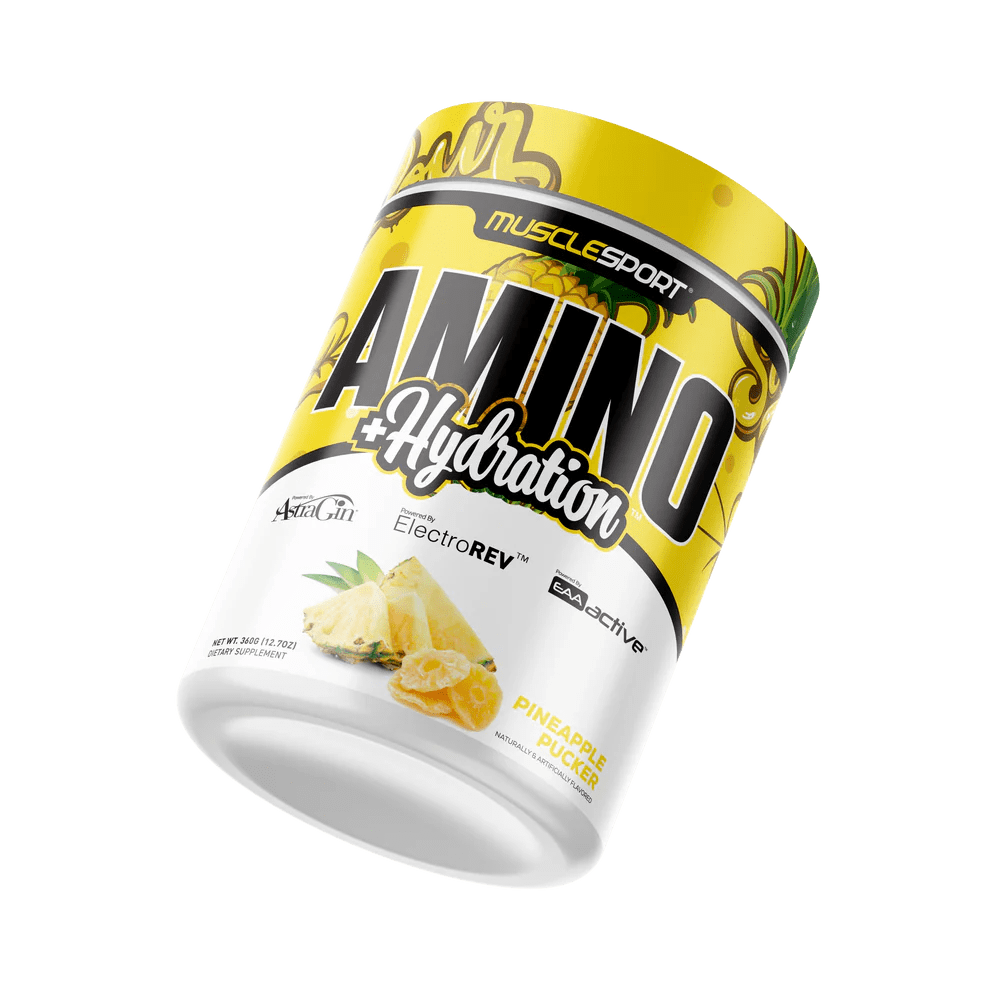 Musclesport Amino+Hydration™ Pineapple Pucker 360Grams