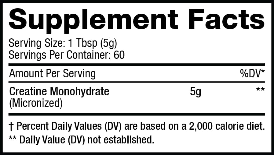 Musclesport Creatine Monohydrate Powder 300 Grams