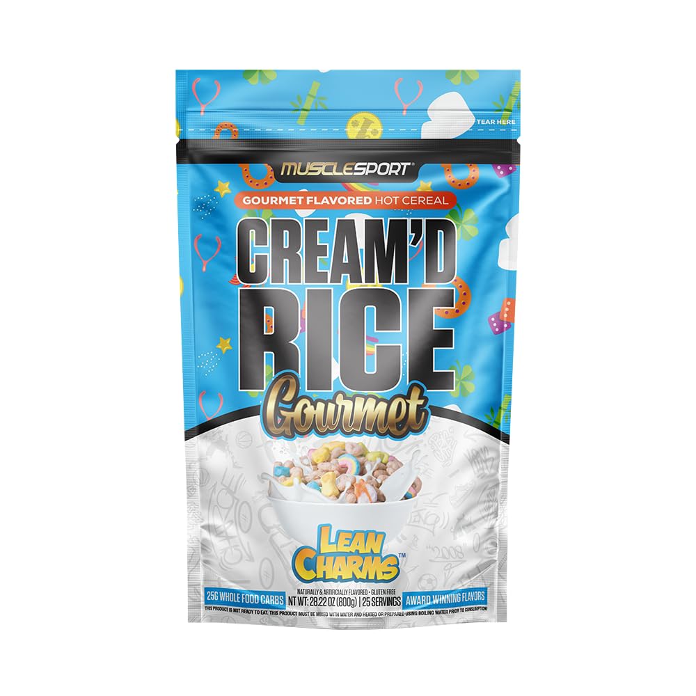 Musclesport Cream'd Rice Gourmet Lean Charms - Hot Cereal 25 Servings