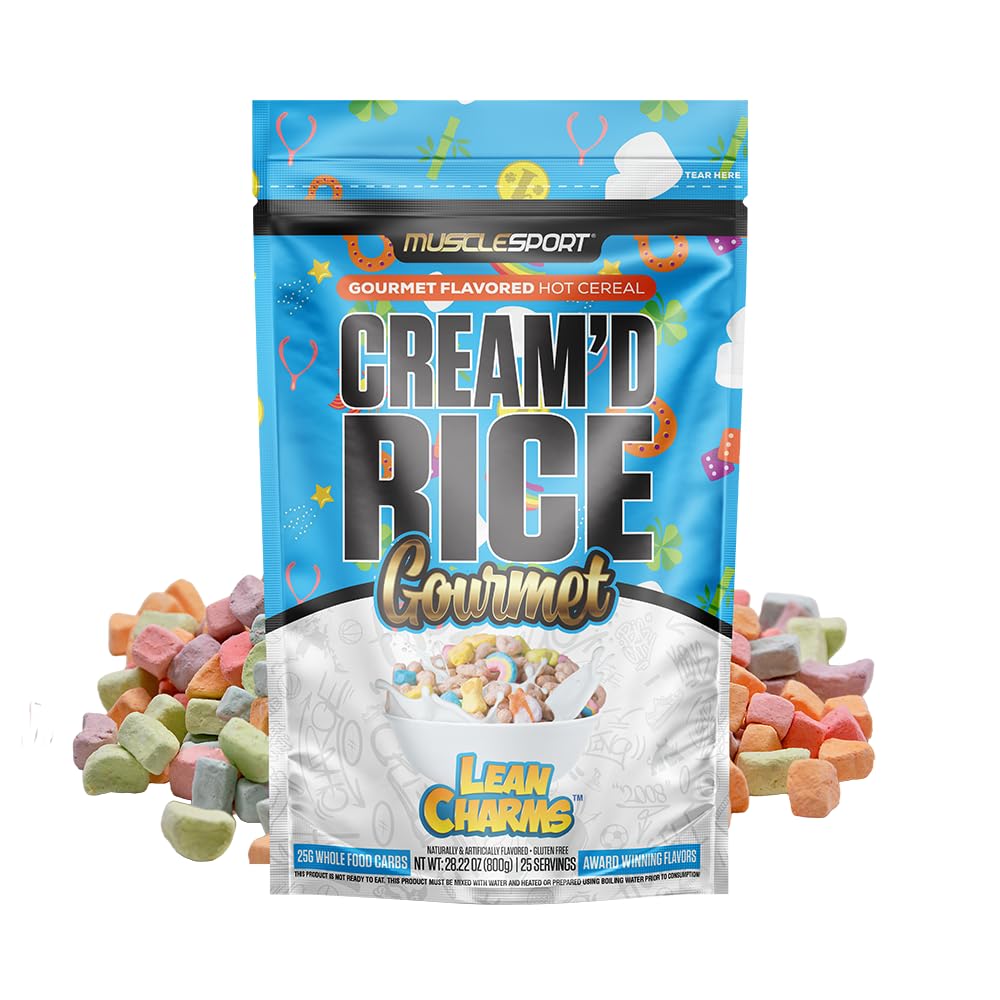 Musclesport Cream'd Rice Gourmet Lean Charms - Hot Cereal 25 Servings