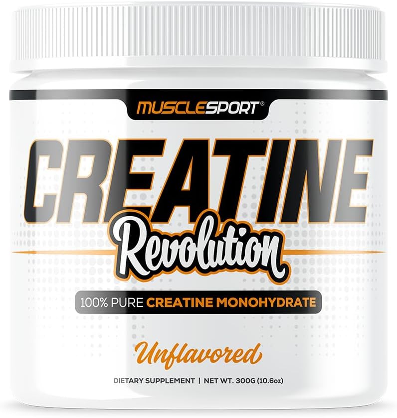 Musclesport Creatine Monohydrate Powder 300 Grams