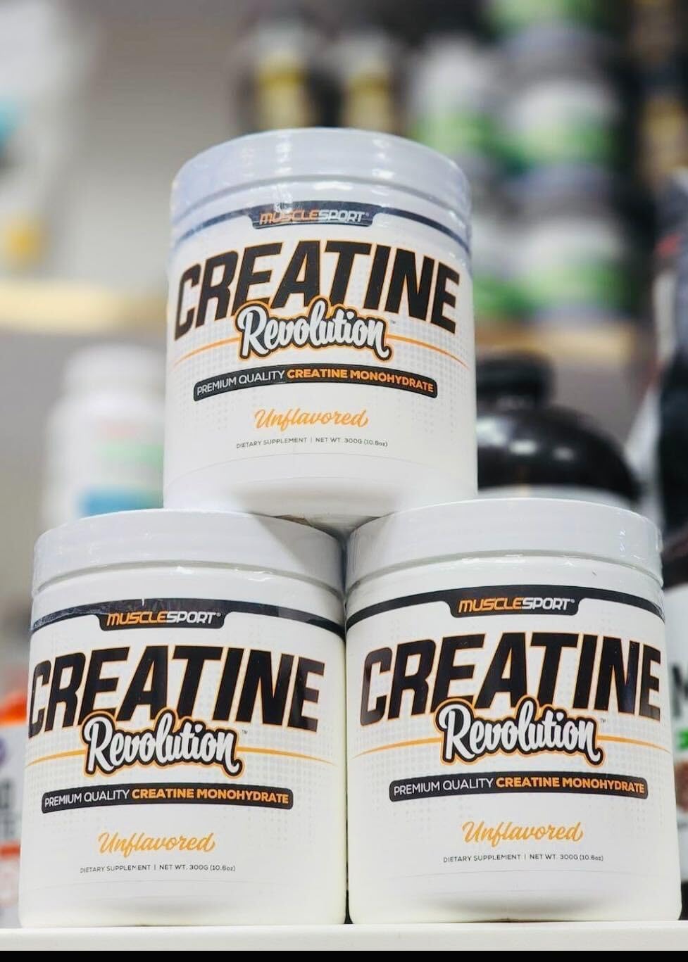 Musclesport Creatine Monohydrate Powder 300 Grams