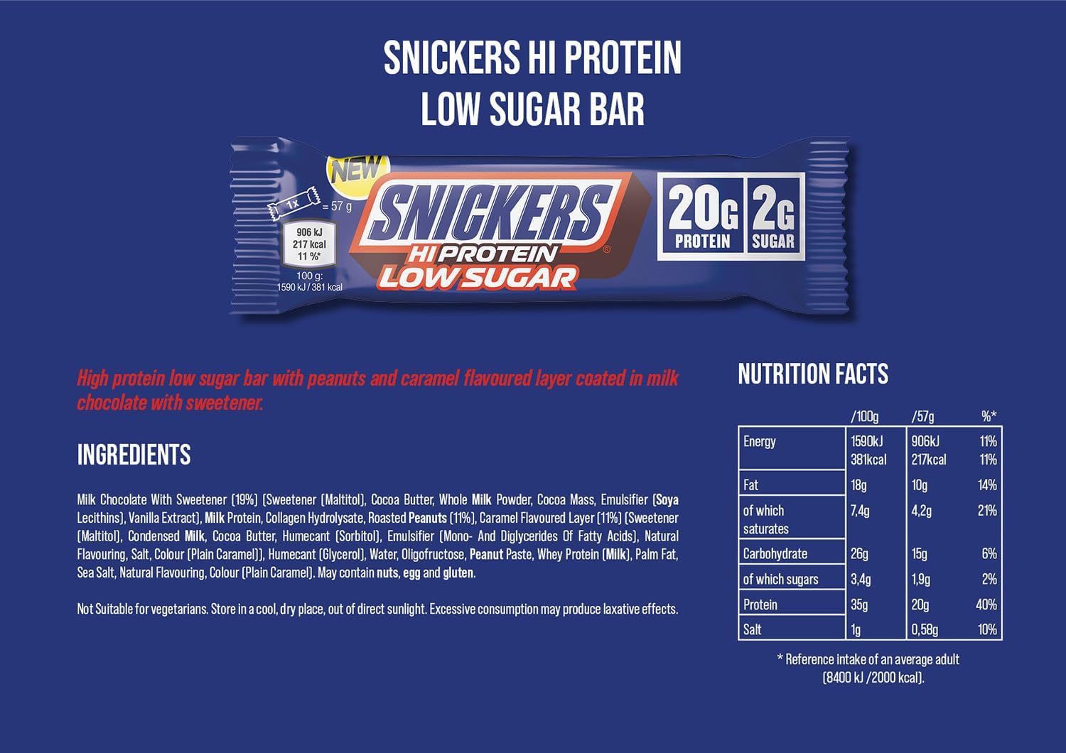 Snickers Original LS (Per Bar)