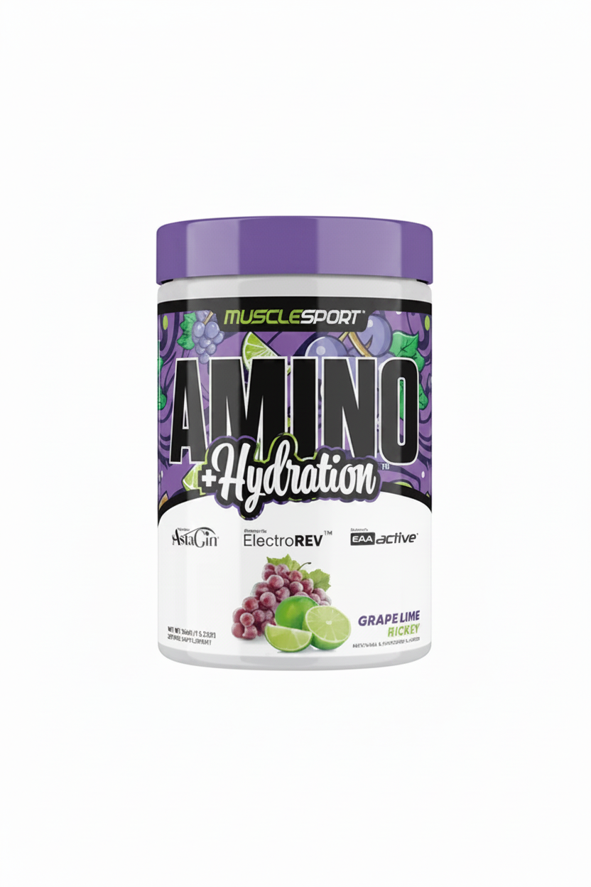 Musclesport Amino+Hydration™ Grape Lime 360Grams