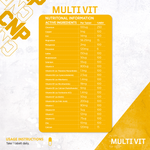 CNP Multi Vit Vitamin & Mineral Complex 30 Tablets
