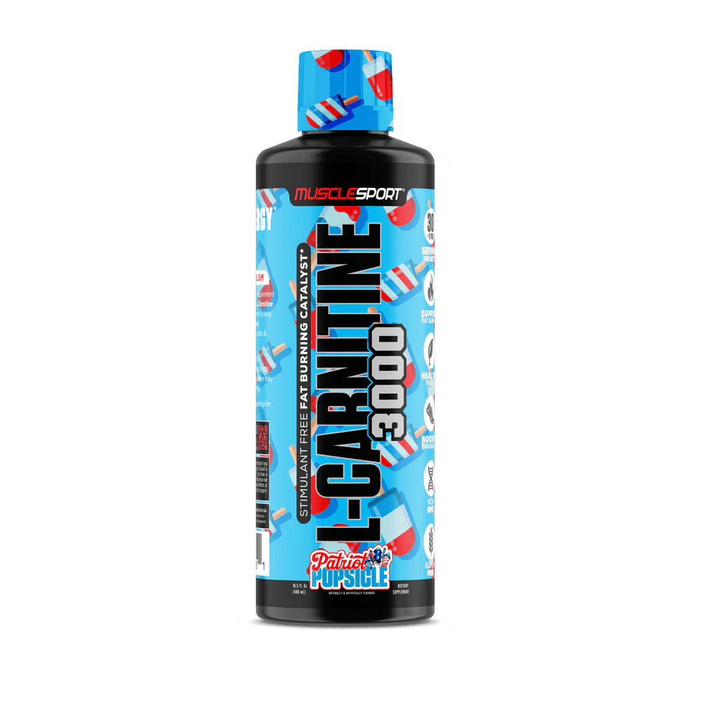 Musclesport L-Carnitine 3000 Patriot Popsicle 16.5oz Liquid