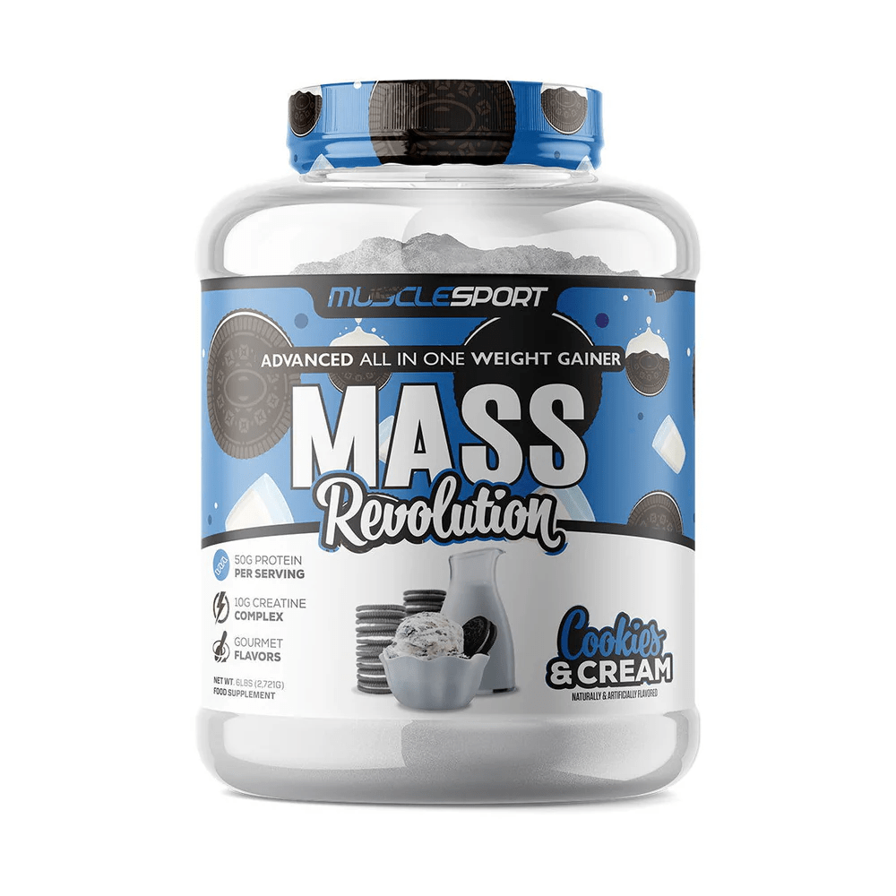Musclesport Mass Revolution™ Mass Gainer Cookies & Cream 6lb