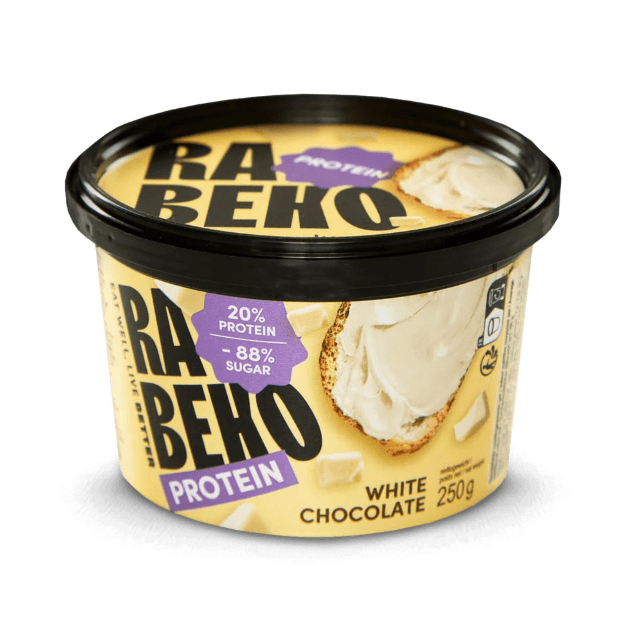 Rabeko Protein White Chocolate Spread 250g