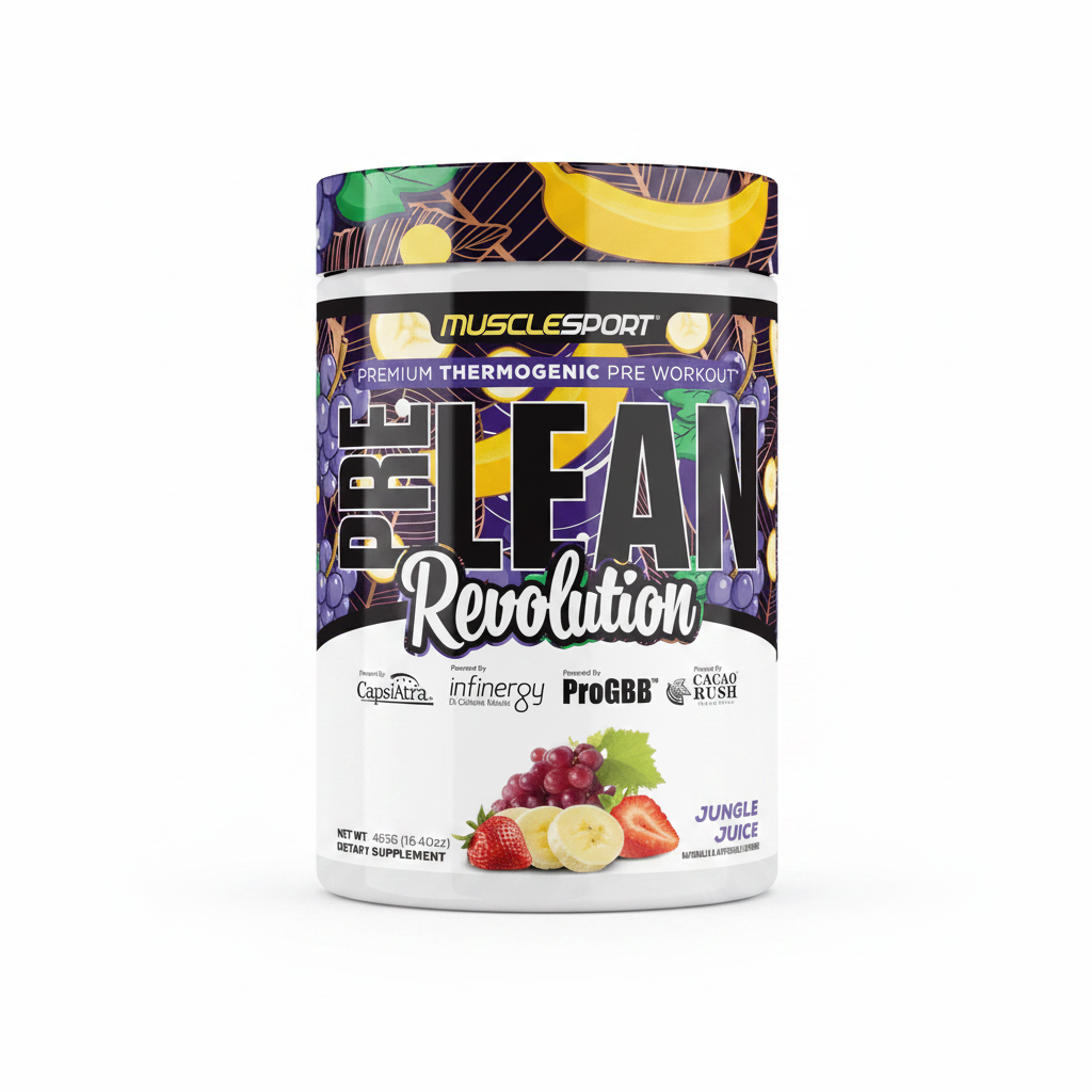 Musclesport PreLean™ Revolution® Pre-workout Jungle Juice- 30 Servings