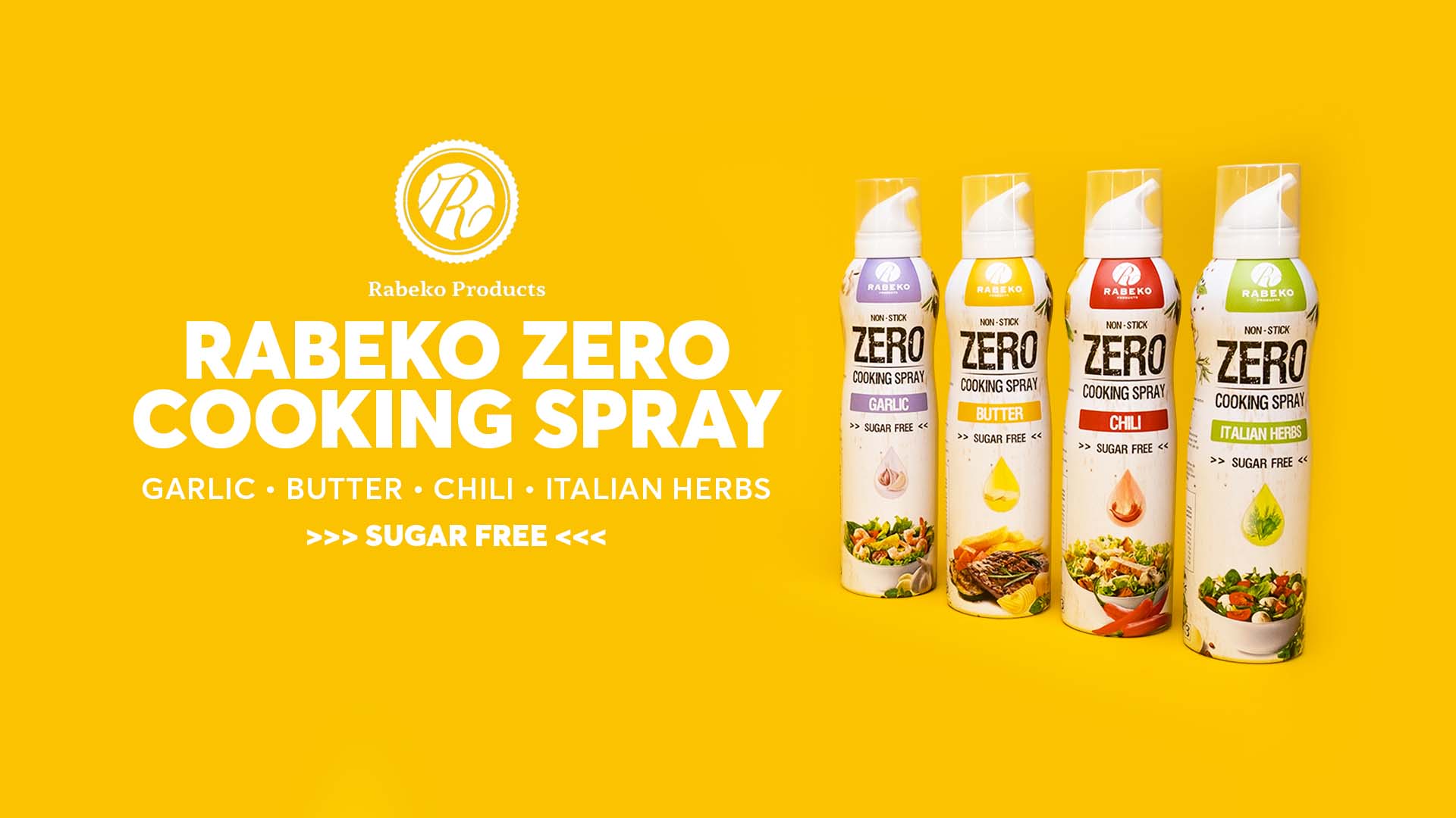 Rabeko Zero Flavored Cooking Spray