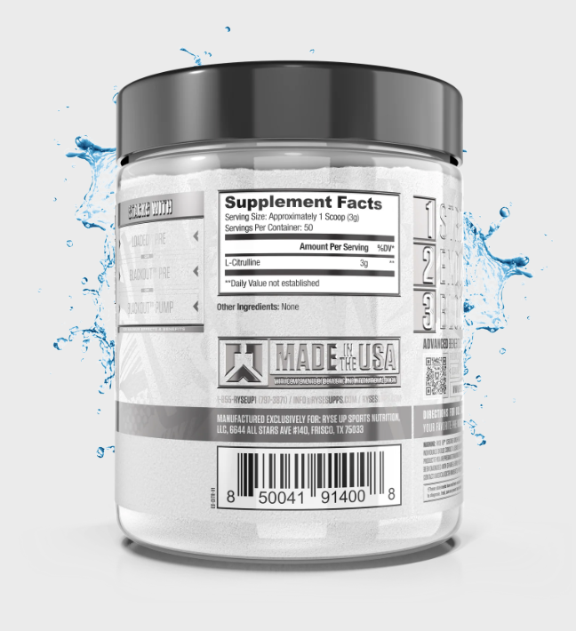 RYSE L-Citrulline 50 Serv