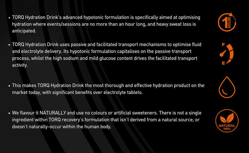 TORQ Hydration Drink Powder