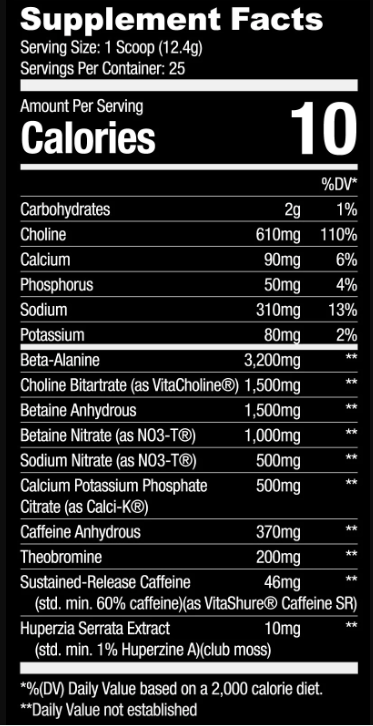 RYSE Blackout Pre Workout 25 Serv