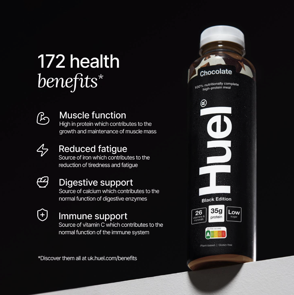 Huel Black High Protein Complete Meal RTD