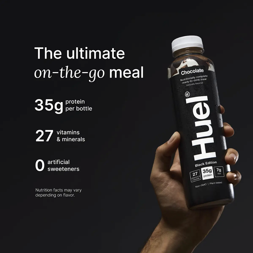 Huel Black High Protein Complete Meal RTD