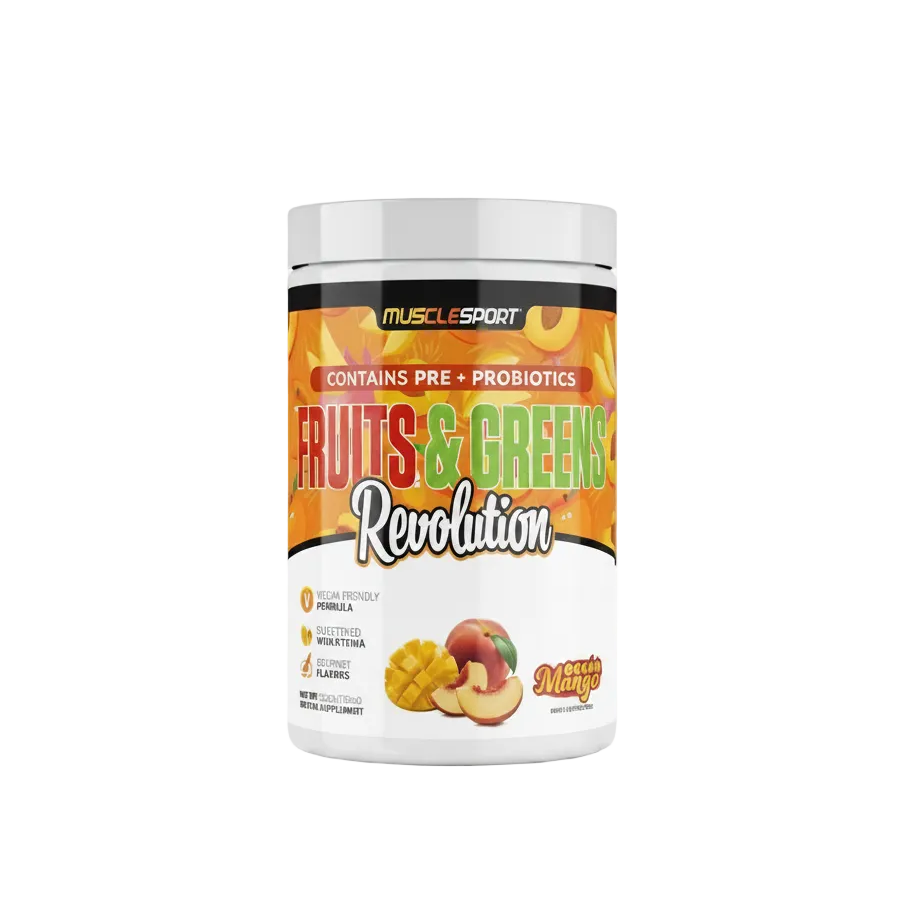 Musclesport Fruits & Greens Peach Mango
