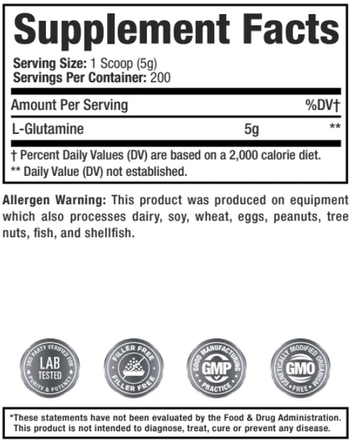 Musclesport L-Glutamine 300 Grams