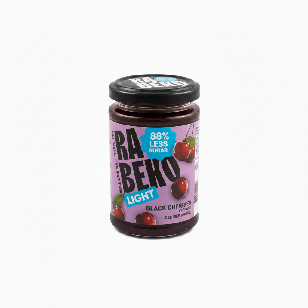 Rabeko Light Black Cherries Jam 230g