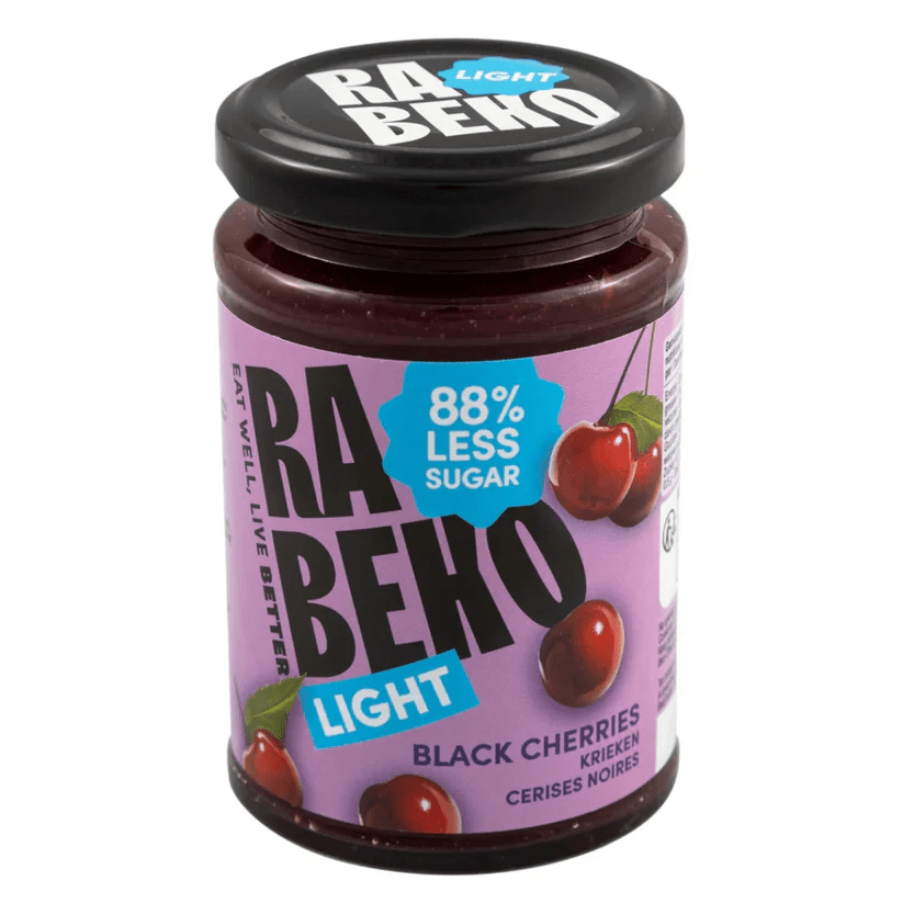 Rabeko Light Black Cherries Jam 230g