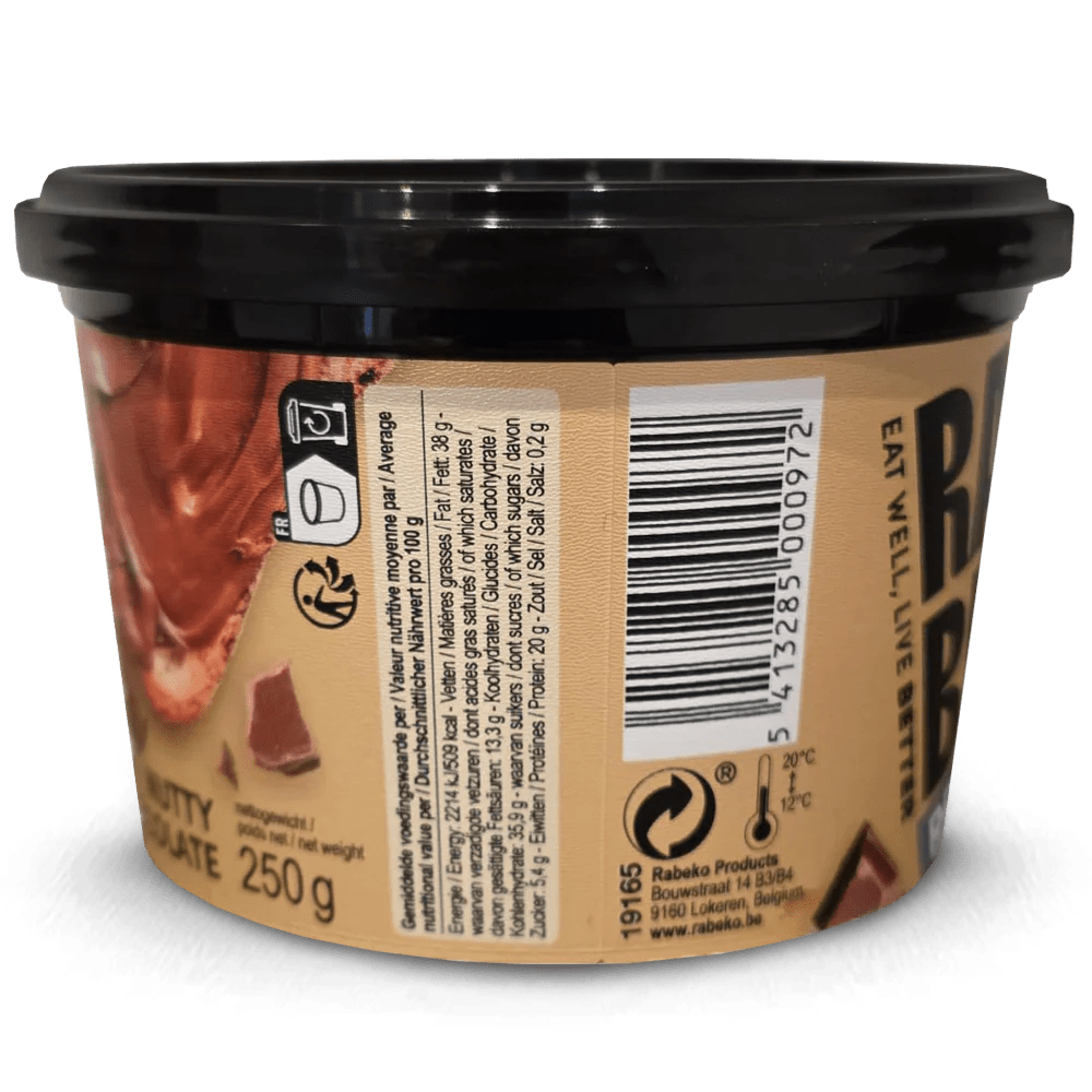 Rabeko Protein Nutty Chocolate Spread 250g